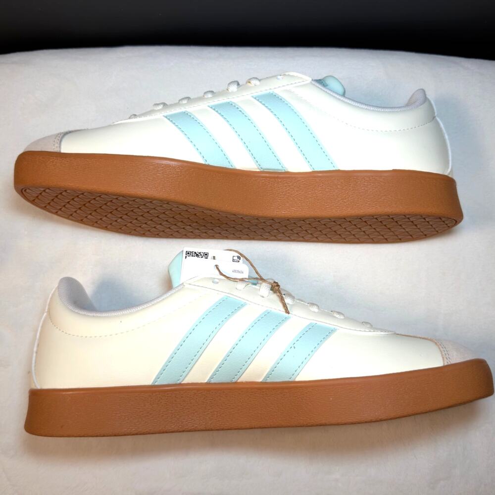 adidas Women’s VL Court Base “Core Halo Mint” – JI1767 | 8.5W - Picture 3 of 15